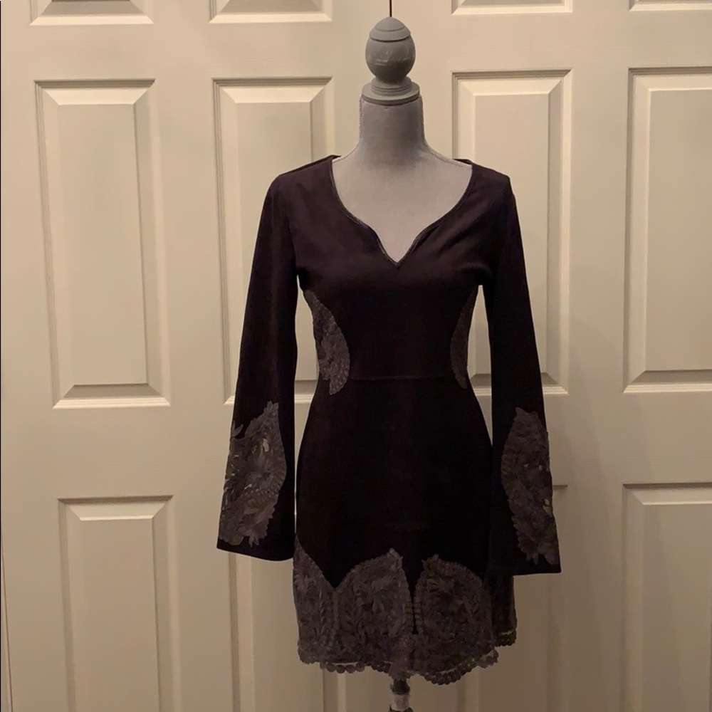 Liberty garden black long sleeve dress